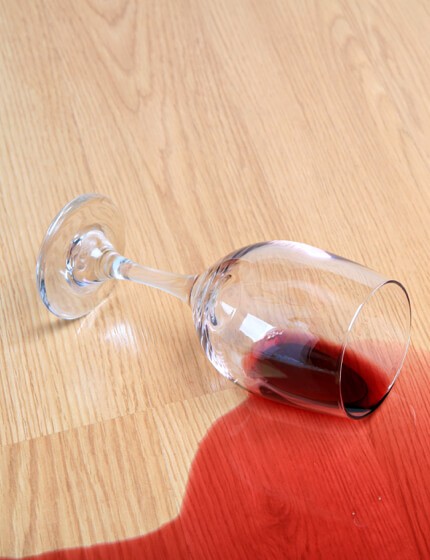 Laminate wine spill | Cherry City Interiors